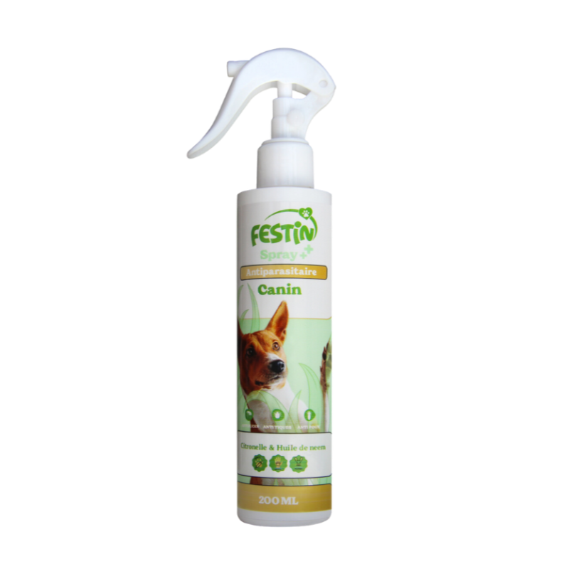 FESTIN SPRAY ANTIPARASITAIRE CHIEN 200ML