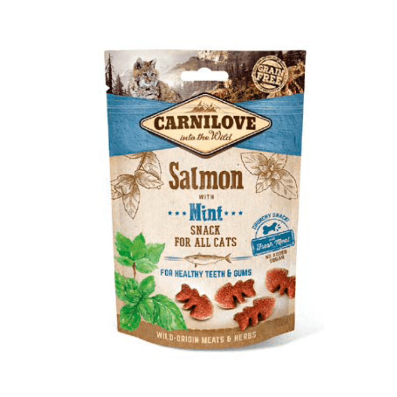 CARNILOVE CHAT SNACK SAUMON 50 GR