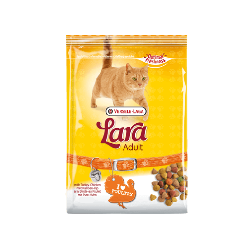 LARA - CHAT ADULTE DINDE ET POULET 2 Kg