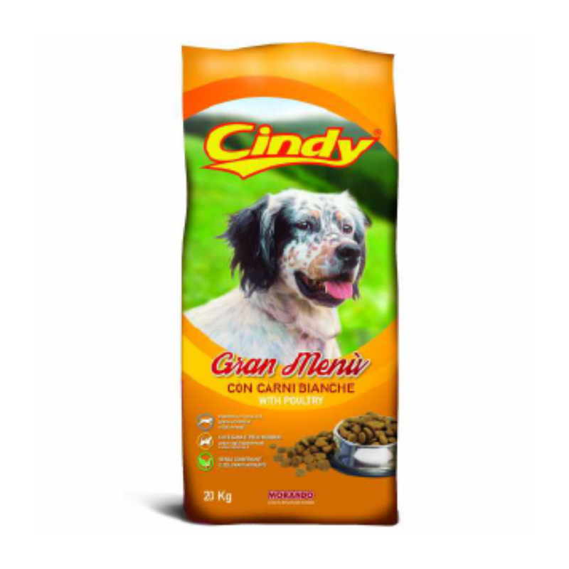 CINDY CROQUETTE CHIEN ADULTE 20KG - POULET