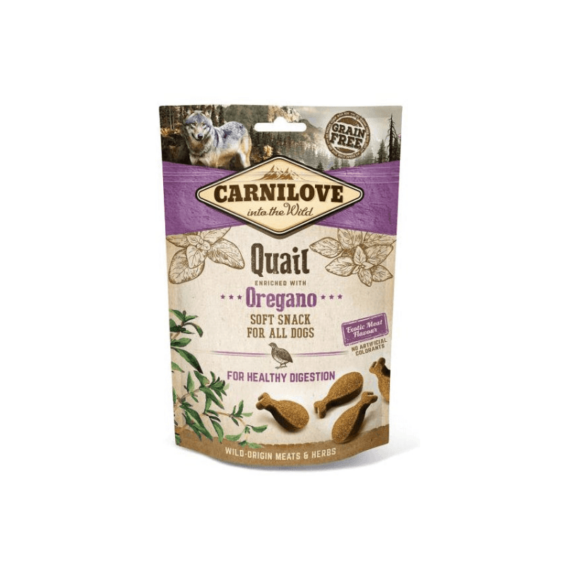 CARNILOVE DOG S-H CAILLE 200 GR