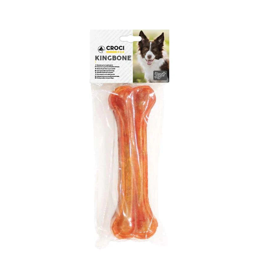 CROCI OS A MACHER CHIEN AU BACON 25CM