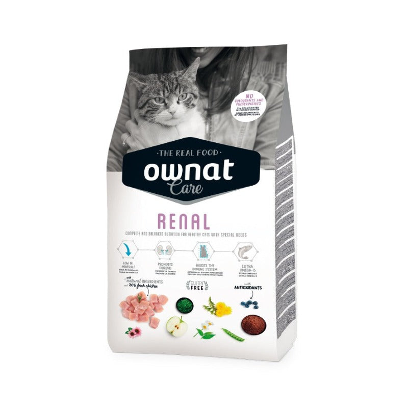 OWNAT CARE - CHAT RENAL POULET 1.5 KG