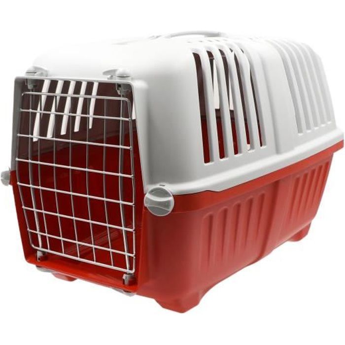 CAGE DE TRANSPORT PRATIKO 2 - PORTE MÉTAL 55cm