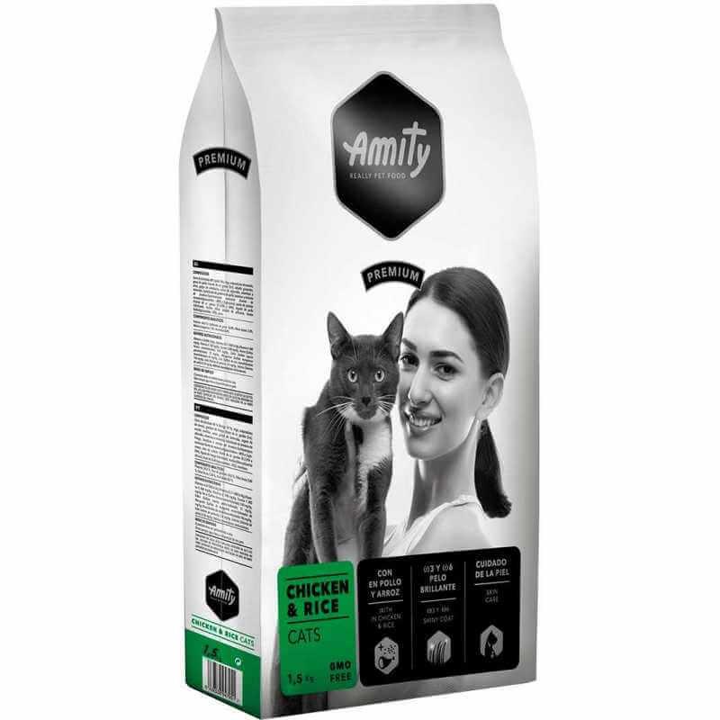 AMITY PREMIUM ADULTE POULET & RIZ 1.5 KG