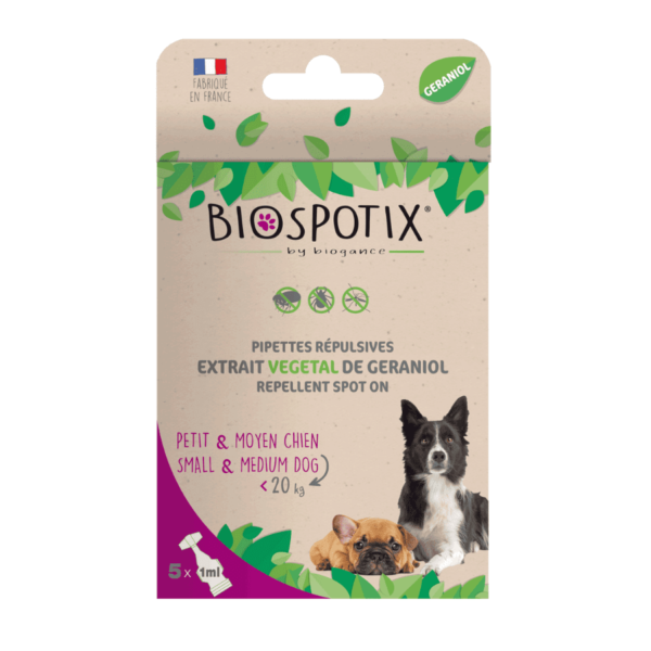 BIOSPOTIX - PIPETTES PETIT ET MOYEN CHIEN