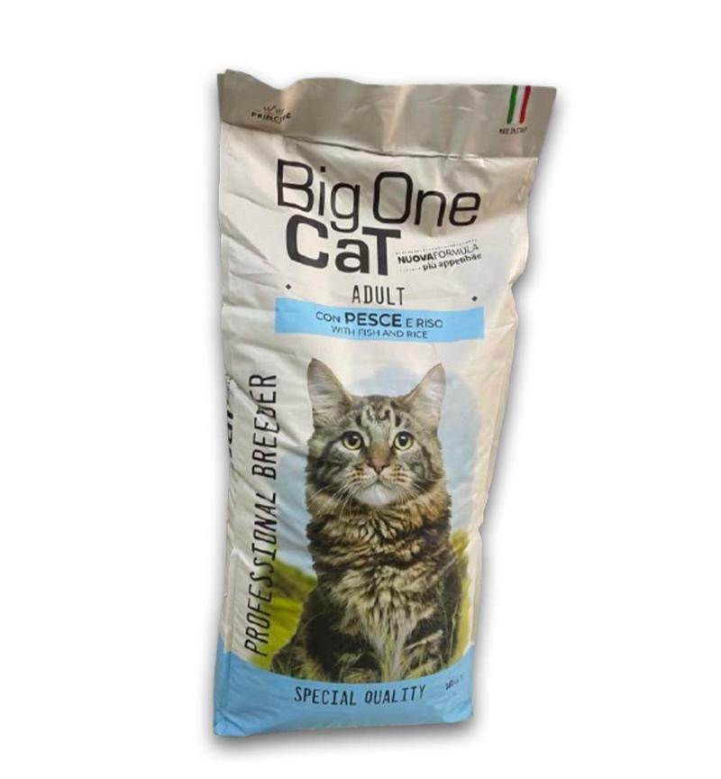 BIG ONE CAT - CROQUETTE POUR CHAT AU POISSON- 18 KG
