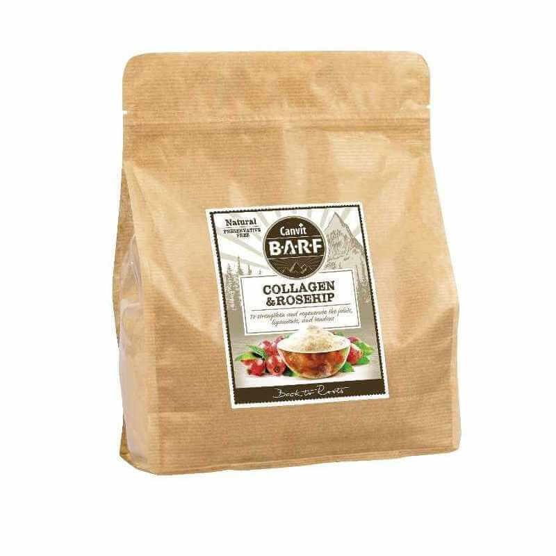 Canvit BARF Collagène & Rose Musquée POUR CHIEN 800 GR
