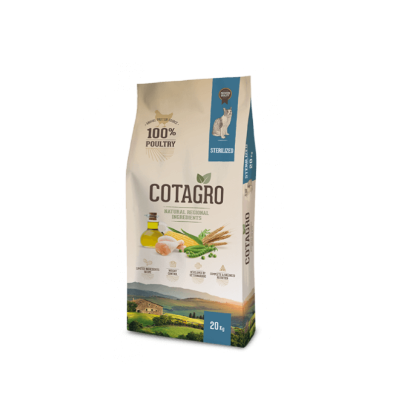 COTAGRO -CROQUETTES STERILIZE - 4 KG