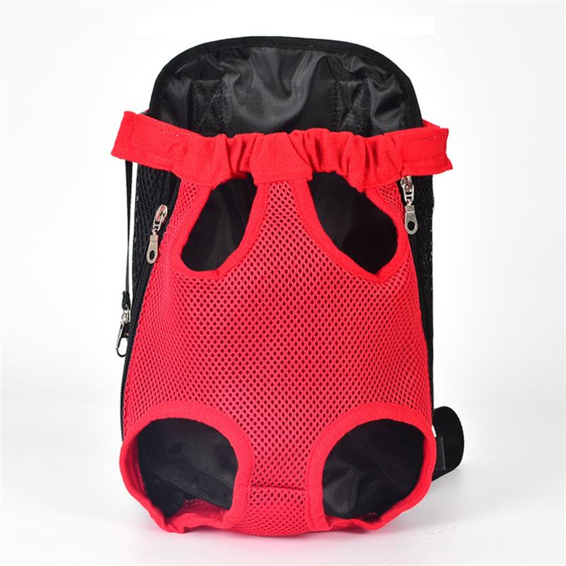 SAC A DOS KANGOUROU POUR CHIEN ET CHAT EN ROUGE