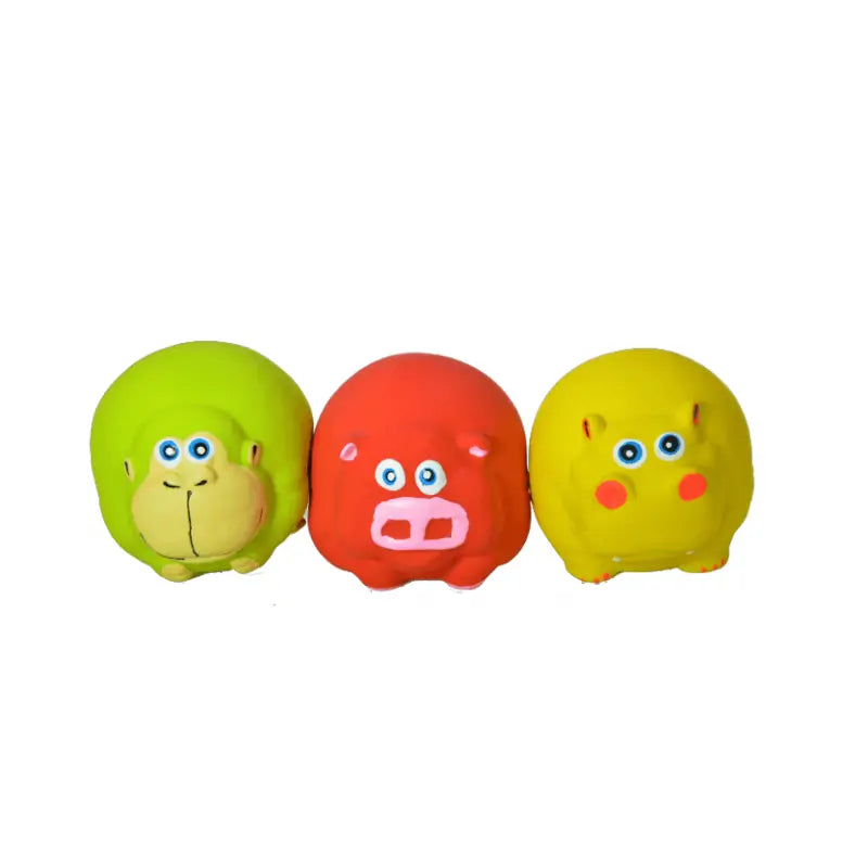 JOUET ELEPHANT LATEX LOT DE 1 7.5CM