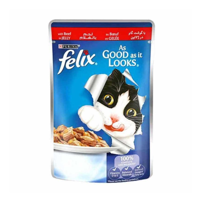 POCHON FELIX EFFILÉES BOEUF 85GR