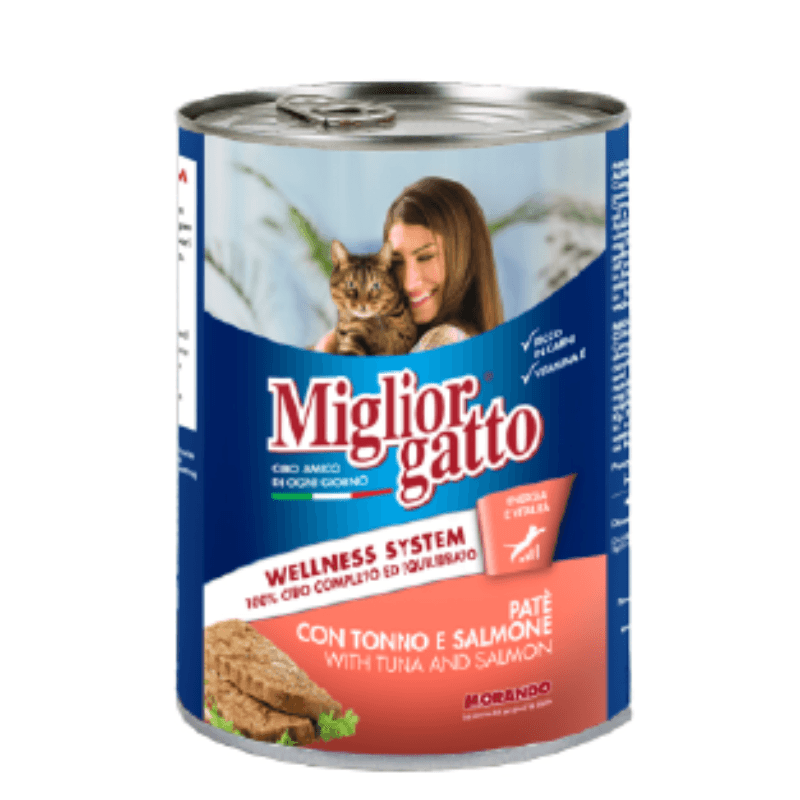 MIGLIOR GATTO - PATE - THON & SAUMON 400 G