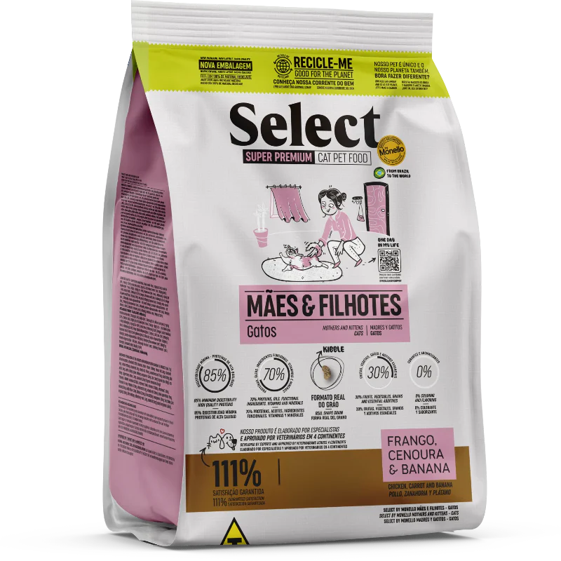 SELECT - CROQUETTE MOTHERS & KITTENS AU POULET 1.5KG