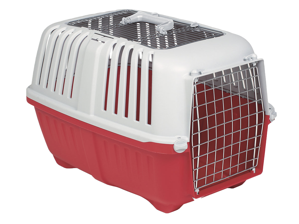 CAGE DE TRANSPORT PRATIKO 3 - DOUBLE OUVERTURES MÉTAL 58 CM