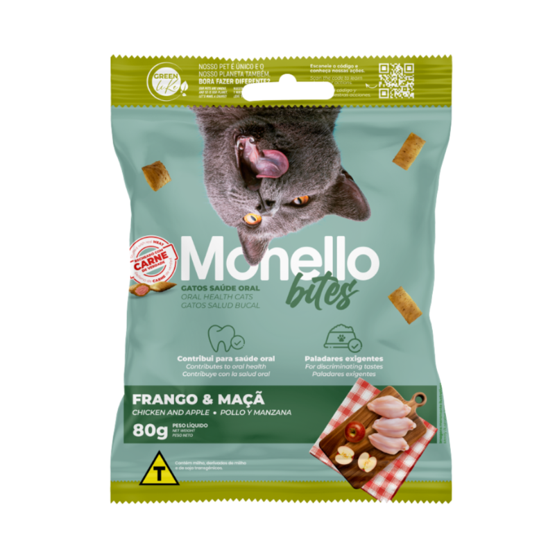 MONELLO - BITES POUR CHAT 80GR