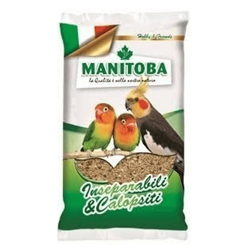 MANITOBA -INSEPARABLES  & CALOPSITTES - 1 KG