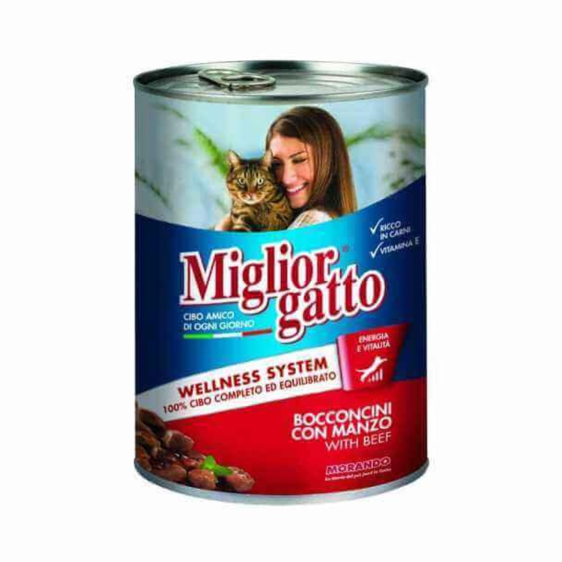MIGLIOR GATTO - SAUCE POUR CHAT AU BOEUF 405 GR