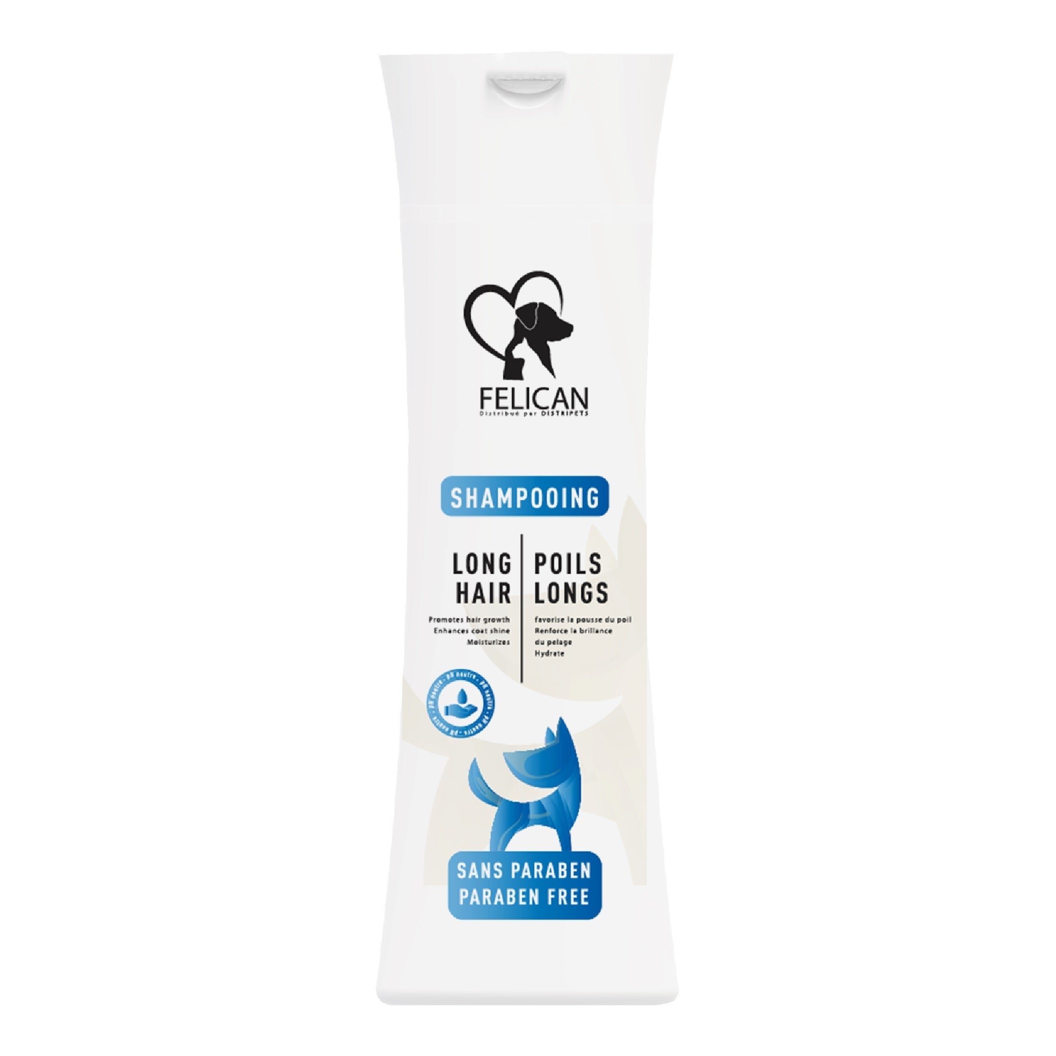 FELICAN Shampoing Chien Poils Longs 250 ML