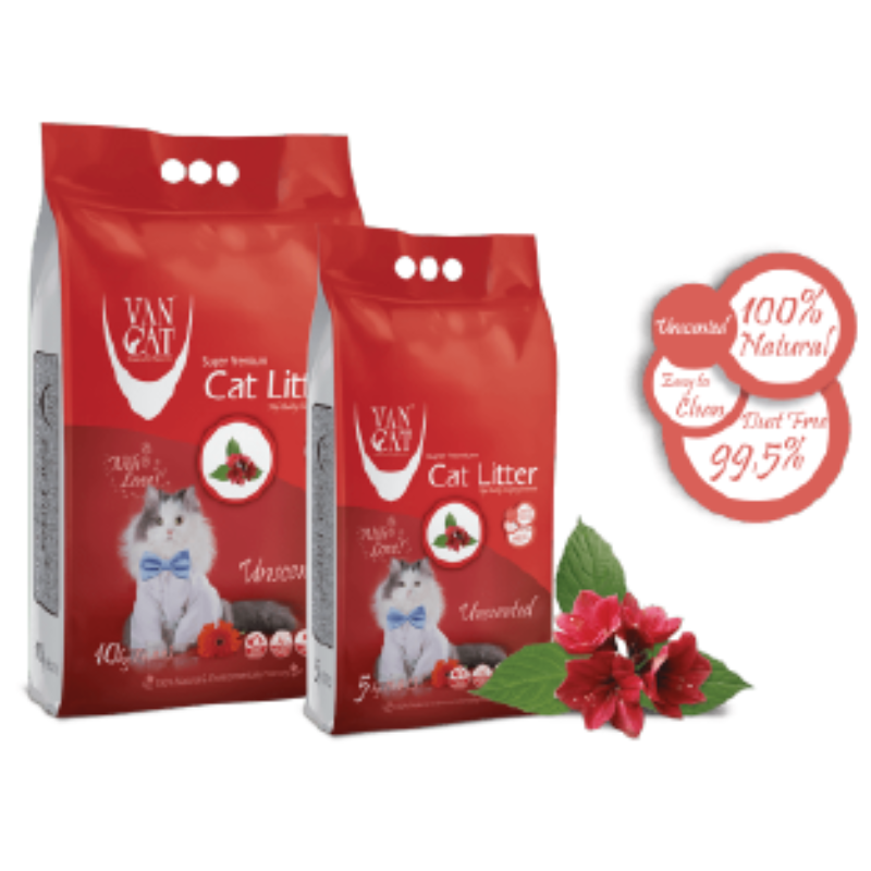 VANCAT - LITIÈRE AGGLOMÉRANTE NATUREL 10KG - COMPACT CLASSIC