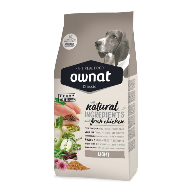 OWNAT - CROQUETTE CHIEN LIGHT AU POULET