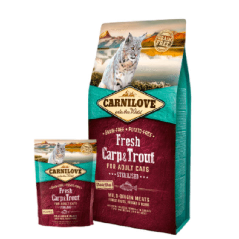 CROQUETTE CHAT CARP TROUT STERILISE 2KG