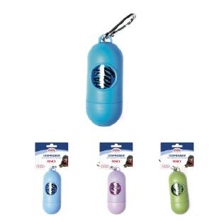 RECORD DISTRIBUTEUR FUNKY AVEC SACS DE DِÉCHETS  10*4*4.5 cm