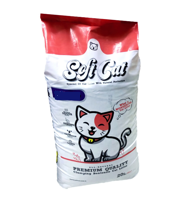 SoftCat - mastic blanc de première qualité pour les plateaux pour chats