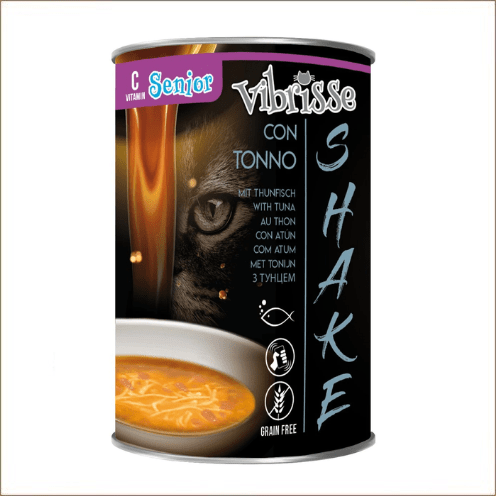SOUPE CHAT SENIOR VIBRISSE SHAKE THON 135 G