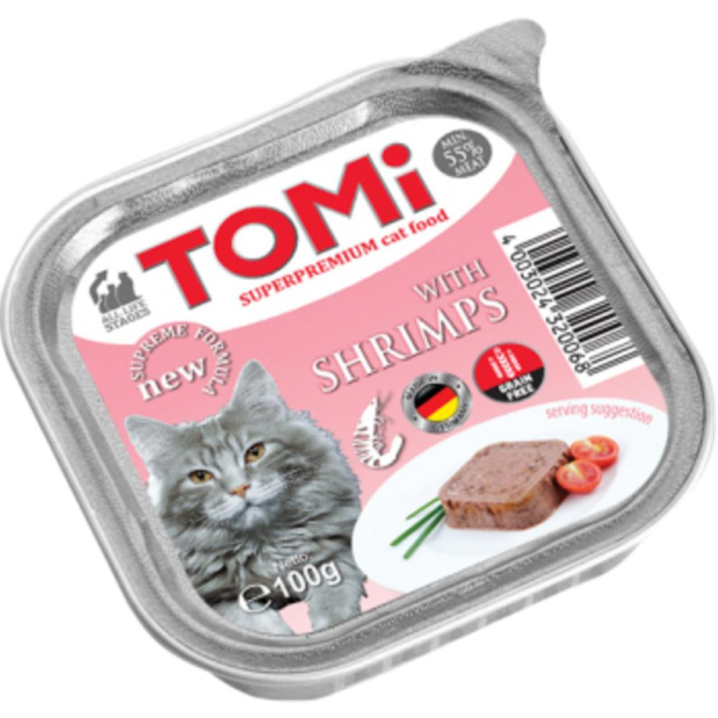 BARQUETTE TOMI - CREVETTES 100 Gr