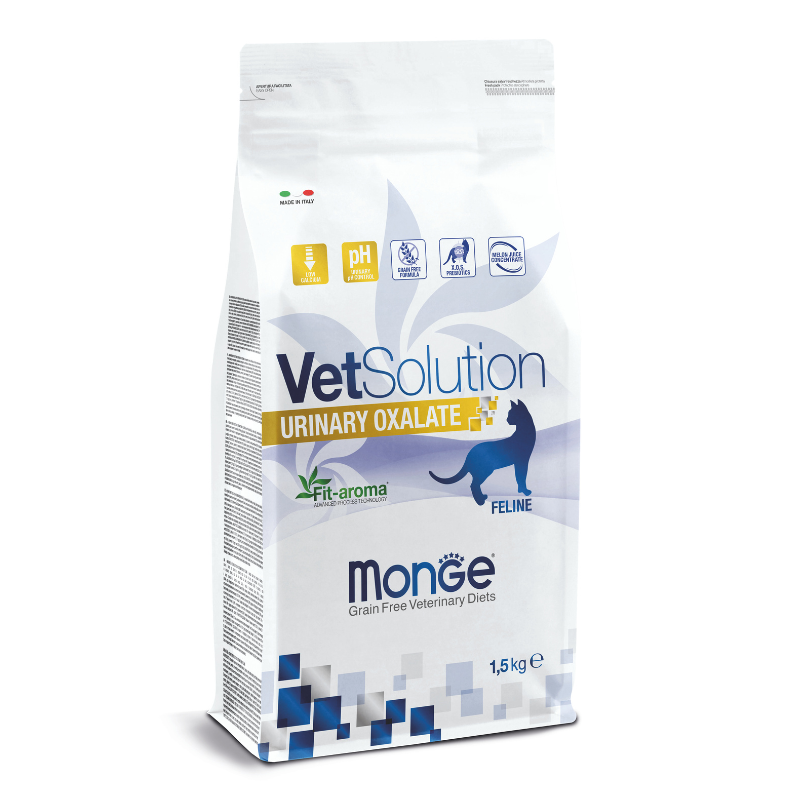 MONGE VET CROQUETTE URINARY OXALATE 1.5 KG