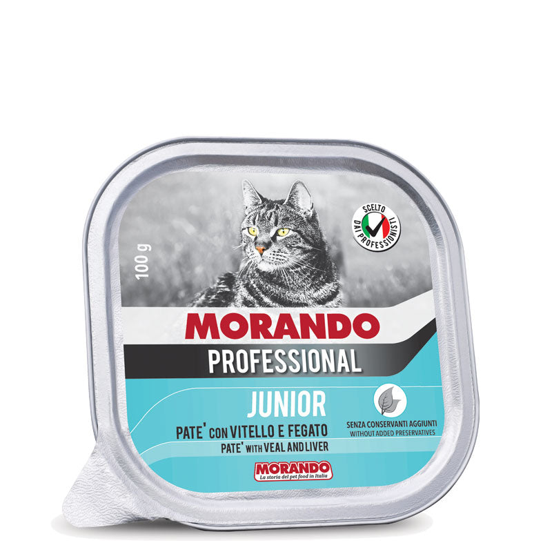 BARQUETTE MORANDO JUNIOR VEAU ET FOIE 100G