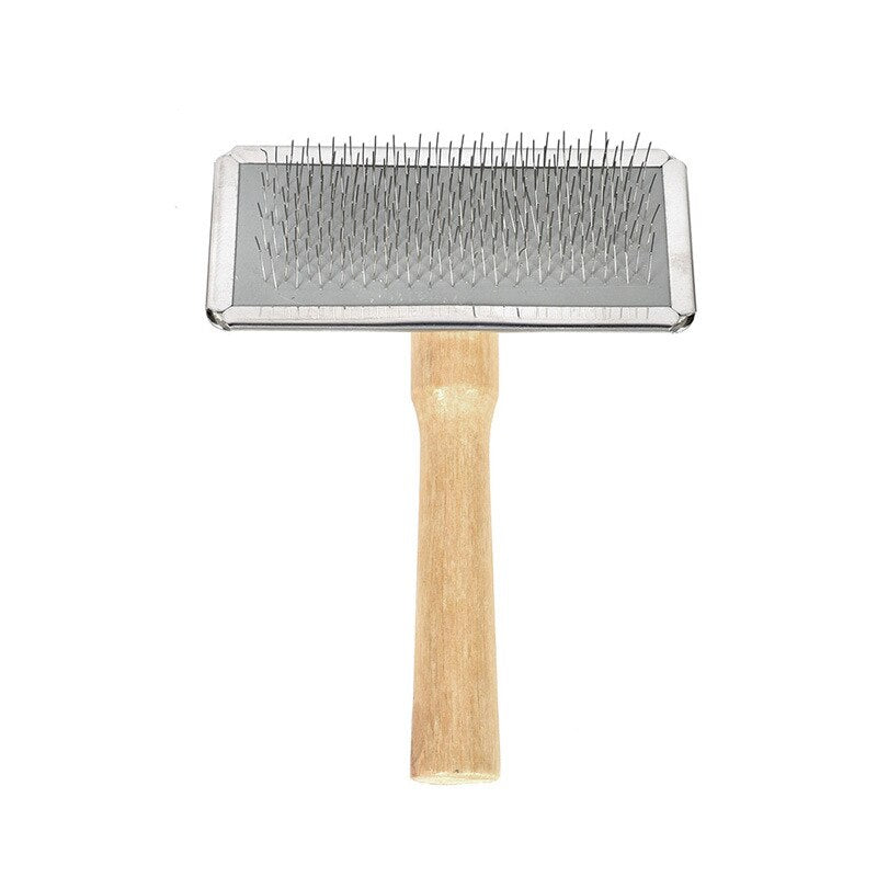 FELICAN - BROSSE CARDE  "M" MANCHE BOIS