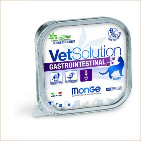 BARQUETTE VETSOLUTION GASTROINTESTINAL  POUR CHAT 100 Gr