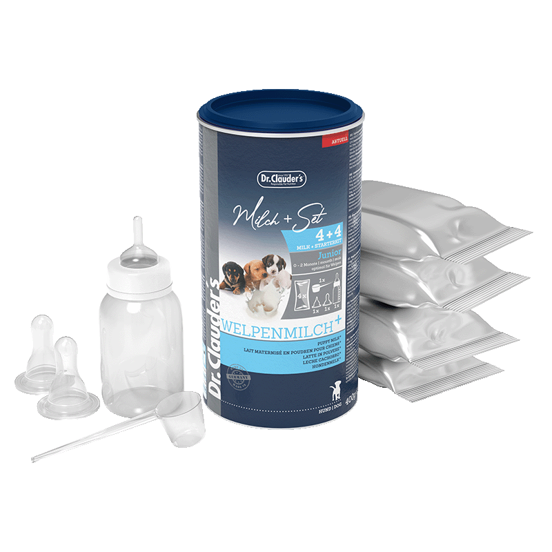 Dr CLAUDER'S LAIT CHIOT 400GR + BIBERON