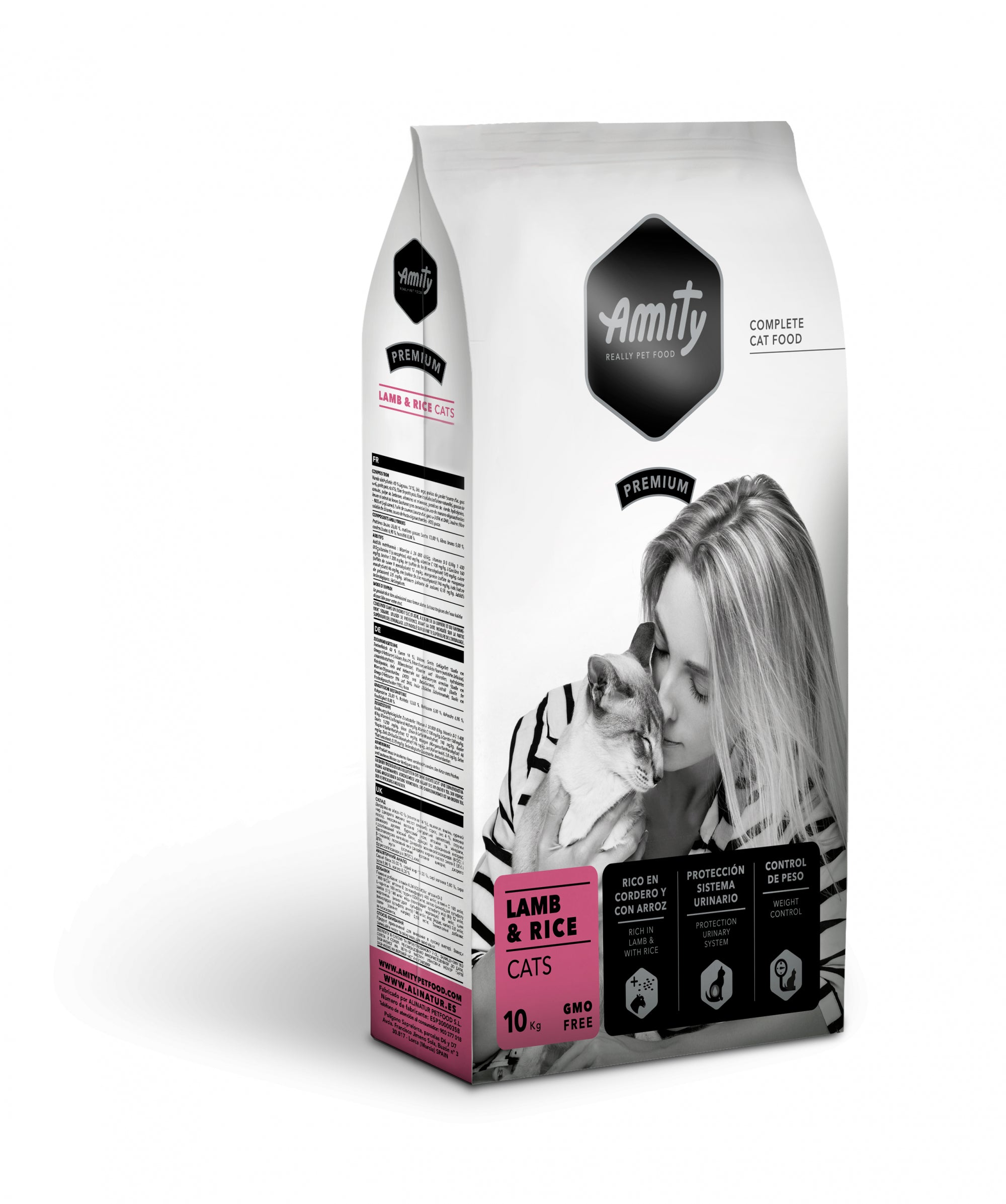 AMITY - CROQUETTE CHATSTERILISE AU AGNEAU 10 KG